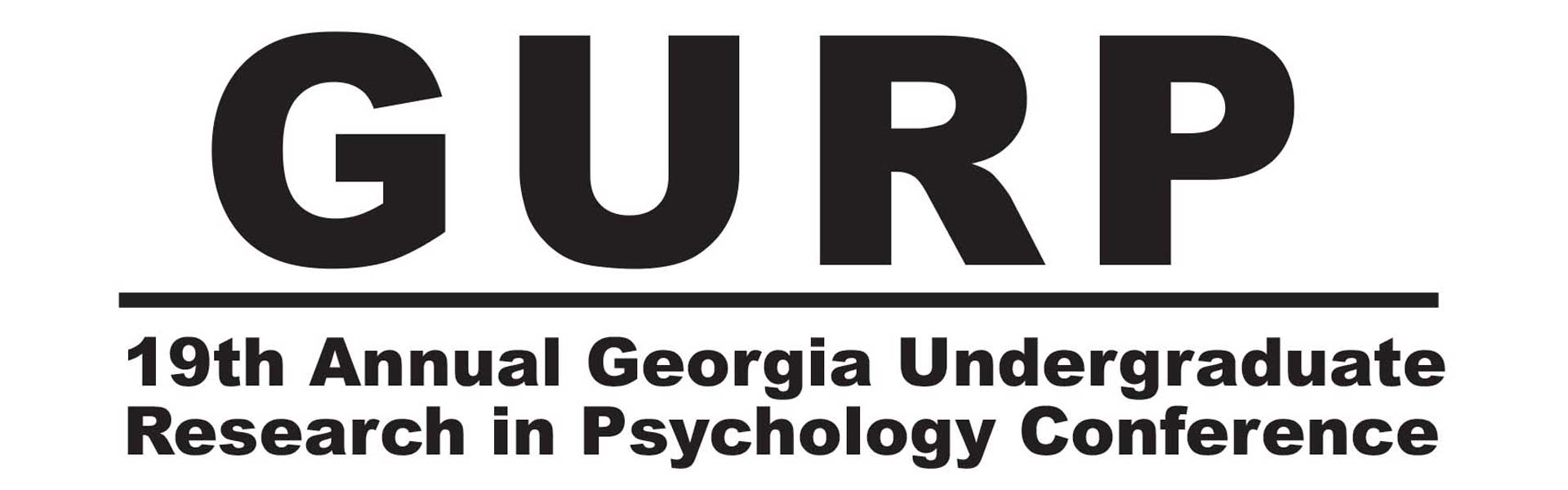 GURP 19th Annual Georgia Undergraduate Research in Psychology Conference